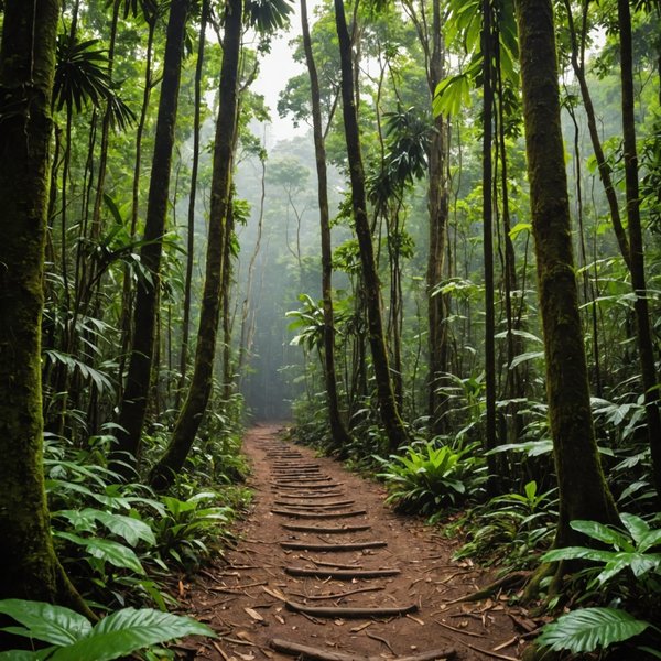 Quels sont les meilleurs itinéraires pour une randonnée en forêt amazonienne au Brésil?